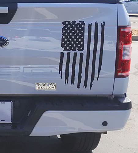 Trump 2024 Emblem: Metal Decal for Universal Vehicles