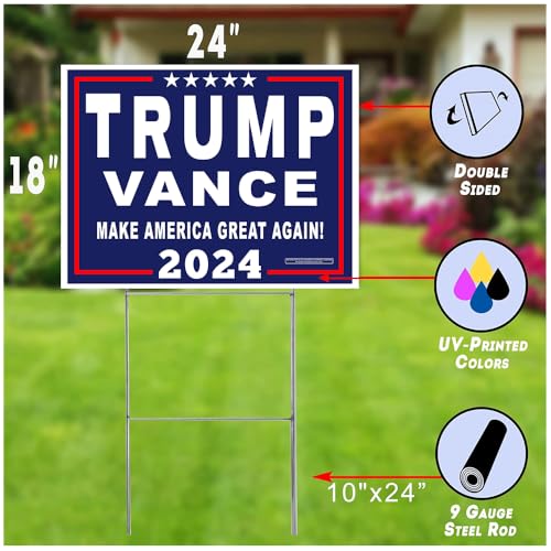 Trump 2024 - Take America Back Yard Sign