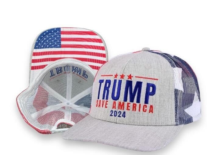 Trump 2024 Save America Flag Hat