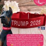 Trump 2024 Dog Collar and Leash Set - Customizable