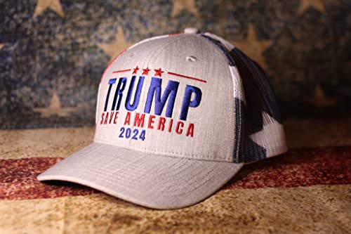 Trump 2024 Save America Flag Hat