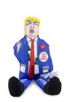 Farfel's Resilient Trump Squeaker Toy for Dogs
