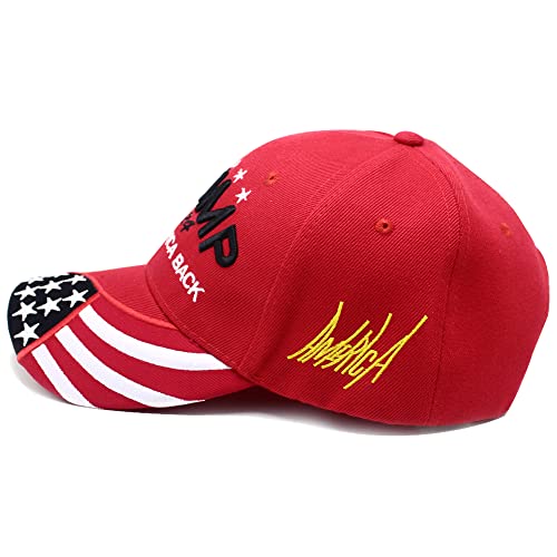 Trump 2024 Embroidered USA Baseball Cap