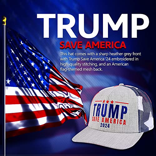 Trump 2024 Save America Flag Hat