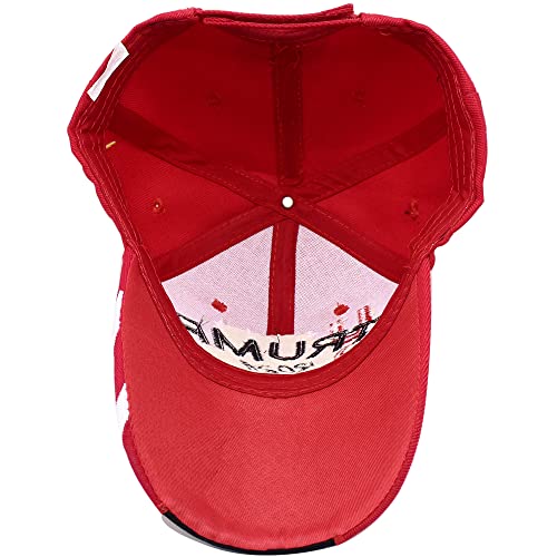 Trump 2024 Embroidered USA Baseball Cap