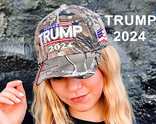 Trump 2024 Camo MAGA Hat