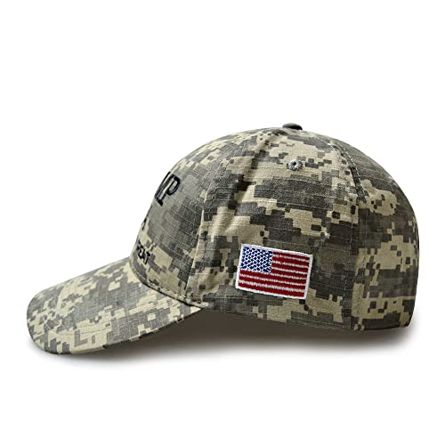 2024 Trump Cap: Keep America Great with USA Flag