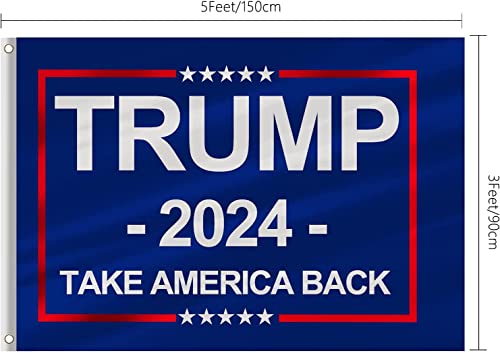 Trump 2024 Hat and Flag Set, MAGA