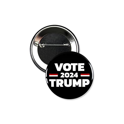 5 Pack Trump 2024 Campaign Pinback Buttons - 2.25 Inch