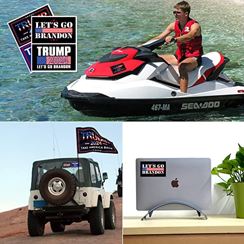 Trump 2024 Flag Kit with Stickers