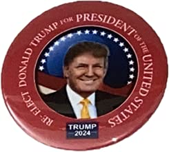 Trump 2024 Buttons - Save America Collection - Set of 8