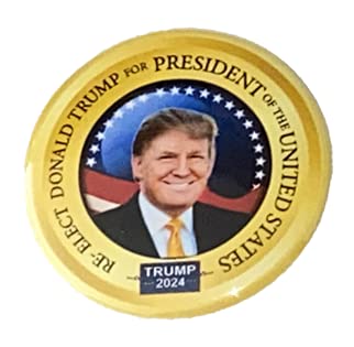 Trump 2024 Buttons - Save America Collection - Set of 8