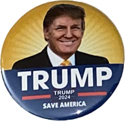 Trump 2024 Buttons - Save America Collection - Set of 8