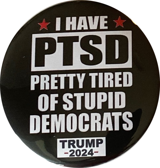 I'll Be Back Trump 2024 Campaign Buttons - 8-pack