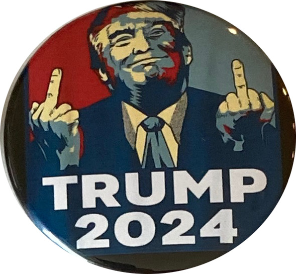 I'll Be Back Trump 2024 Campaign Buttons - 8-pack