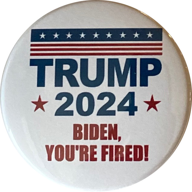 I'll Be Back Trump 2024 Campaign Buttons - 8-pack