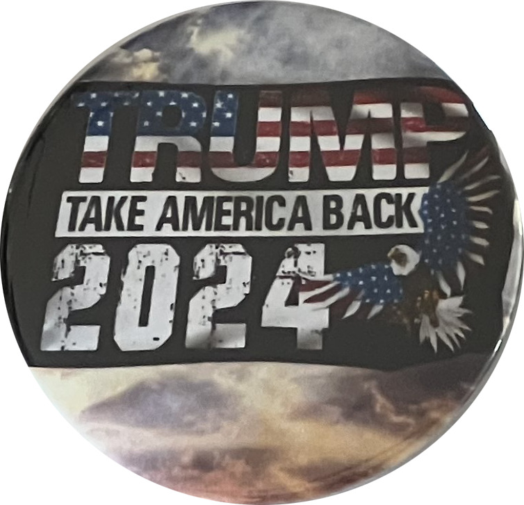 Trump 2024 Buttons - "Donkeypox" Set - 8 Pack