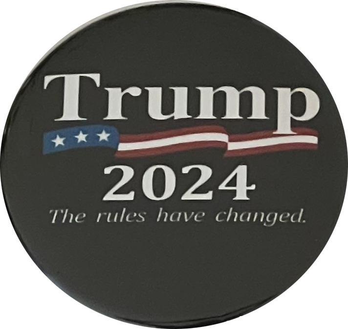 Trump 2024 Buttons - "Donkeypox" Set - 8 Pack