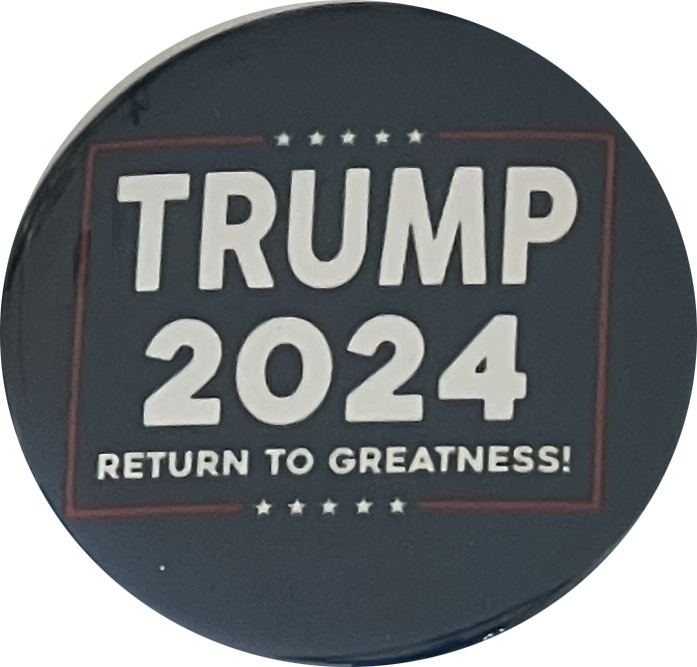 Trump 2024 Buttons - "Donkeypox" Set - 8 Pack