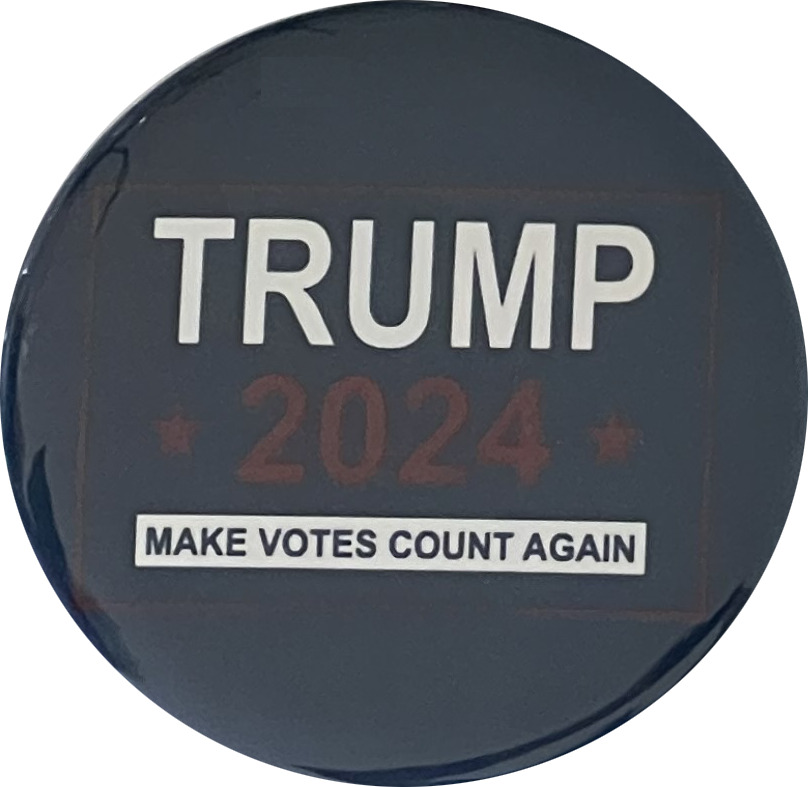 Trump 2024 Buttons - "Donkeypox" Set - 8 Pack