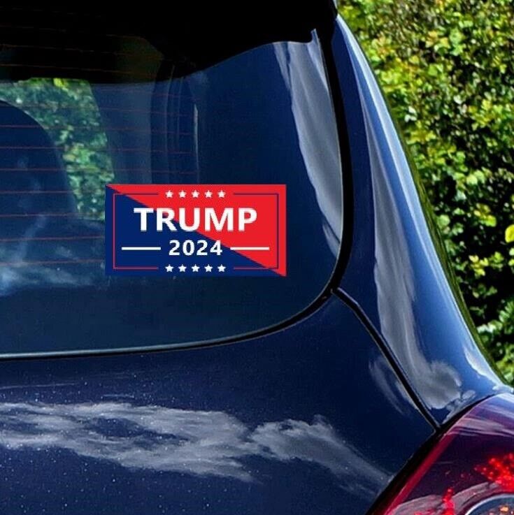 10PCS Trump 2024 Bumper Sticker Set: Take America Back