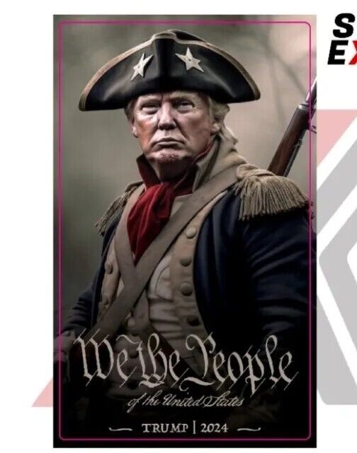 Trump 2024 MAGA Stickers: We the People