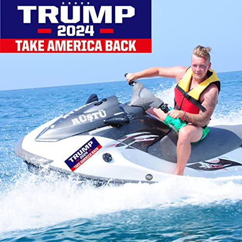 Trump 2024 Vinyl Stickers - 2-Pack