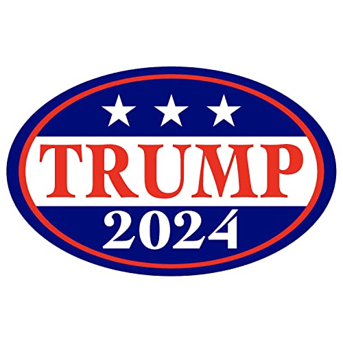 Show Your Support with Trump 2024 Bumper Sticker Set