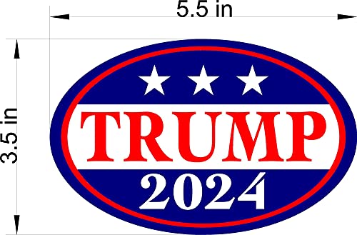 Trump 2024 Magnetic Bumper Stickers - Political Decals