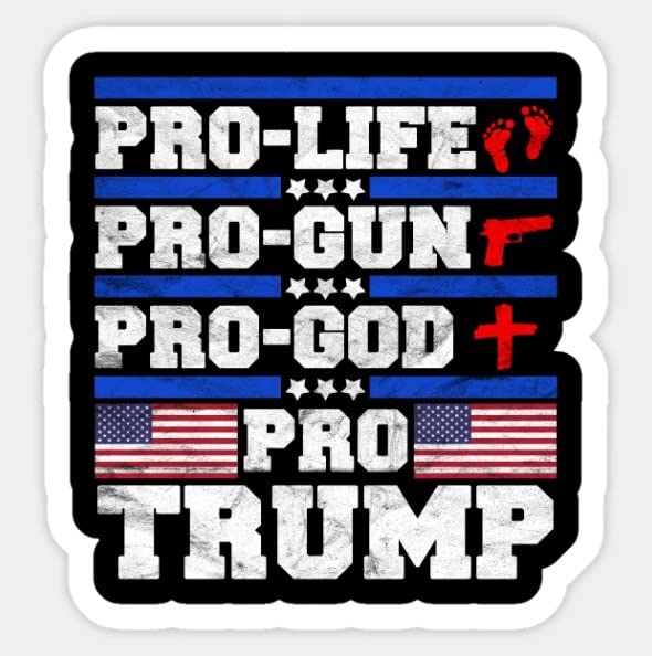 Trump 2024 Vinyl Decal for Supporters