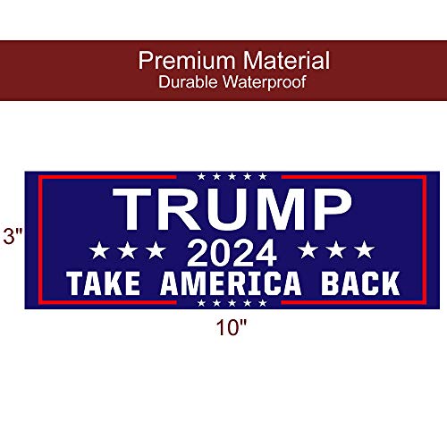 Trump 2024 Vinyl Stickers for Multiple Surfaces