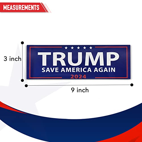 Trump 2024 Decal 10-Pack for Car, House, Window