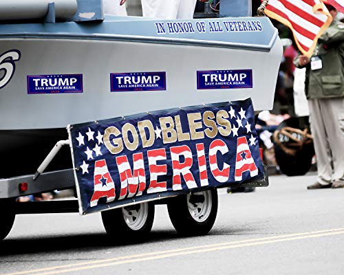 Trump 2024 Decal 10-Pack for Car, House, Window