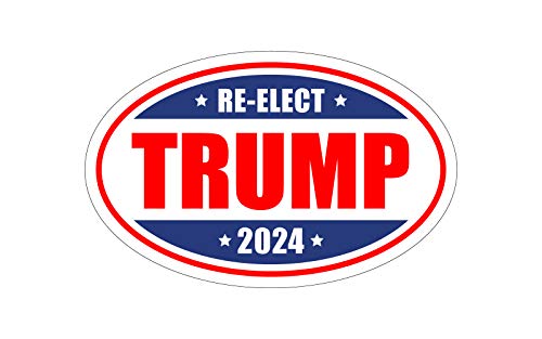 Trump 2024 Oval Magnet Pack - Variety of 4