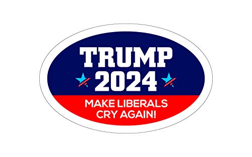 Trump 2024 Oval Magnet Pack - Variety of 4