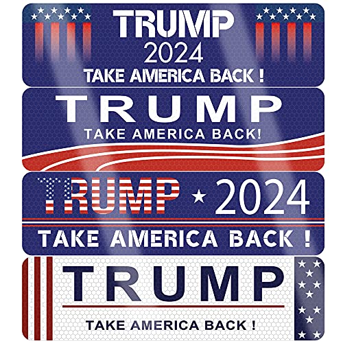 Show Your Support: Trump 2024 Magnetic Bumper Stickers