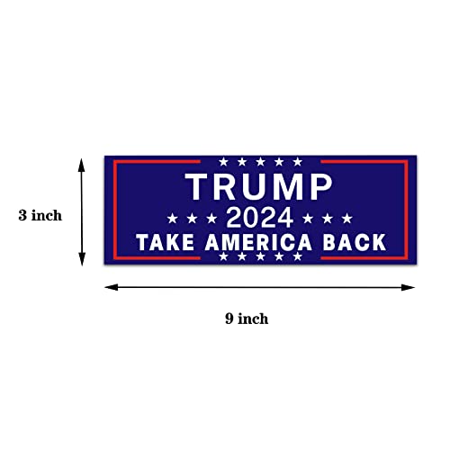 Trump 2024 Flag Decals for Car, Truck, Door - Patriots