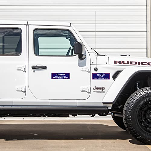 Trump 2024 Flag Decals for Car, Truck, Door - Patriots