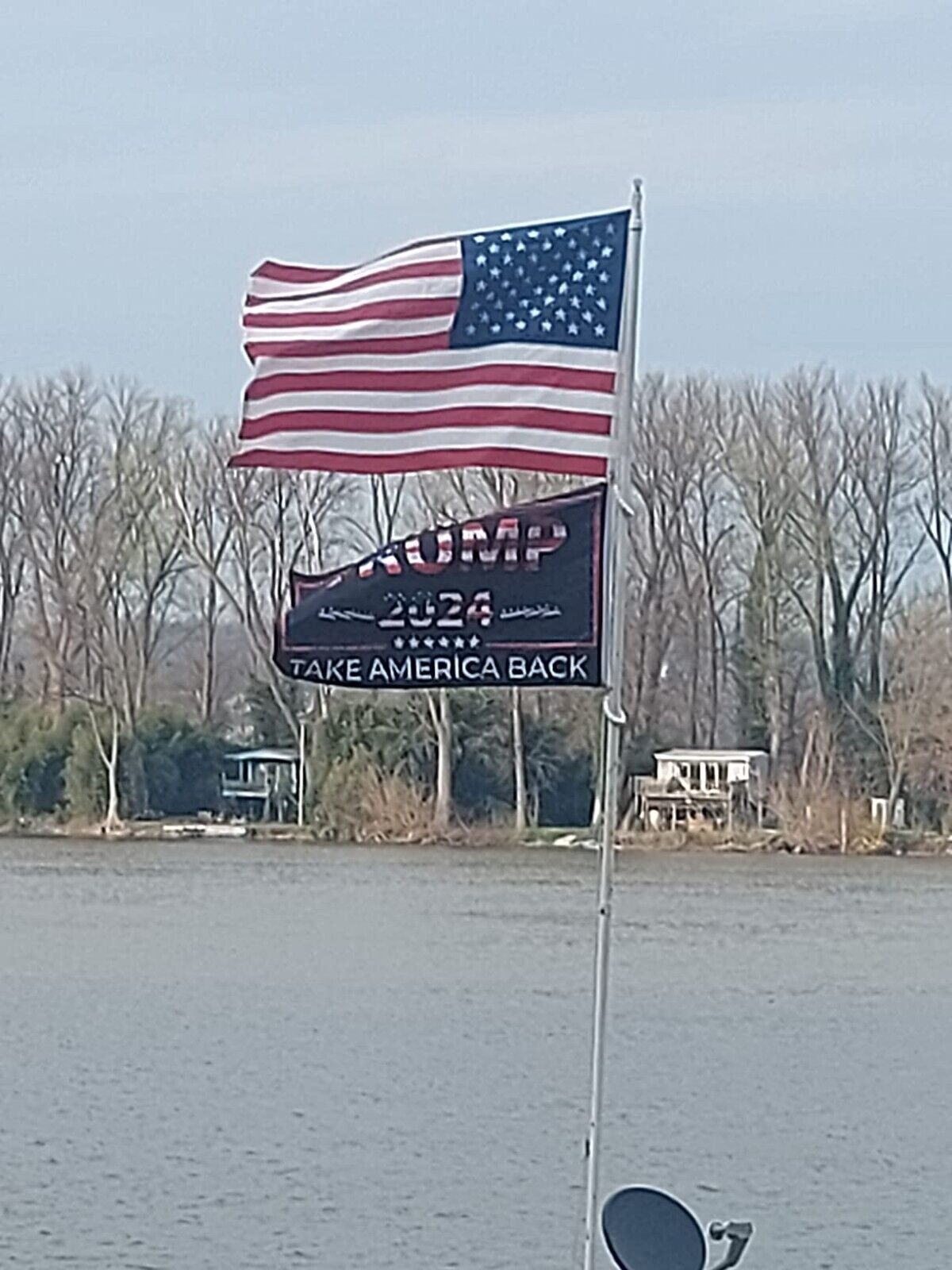 Trump 2024 President Flag - Take America Back!