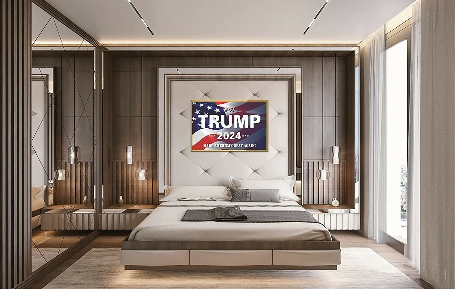 2024 Trump Flag: MAGA! Flag 3x5 Feet Banner