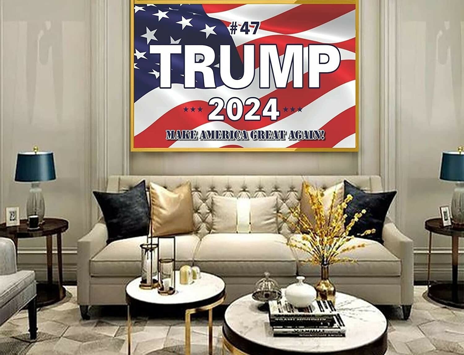 2024 Trump Flag: MAGA! Flag 3x5 Feet Banner