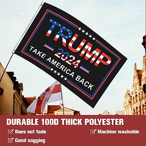 Trump 2024 Flag - Double Sided 3x5