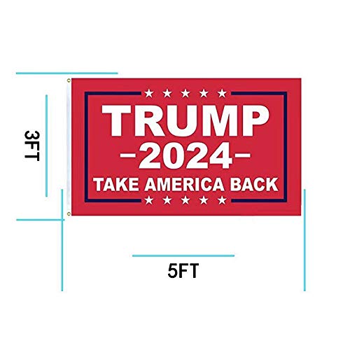 Trump 2024 Flag - Take America Back!