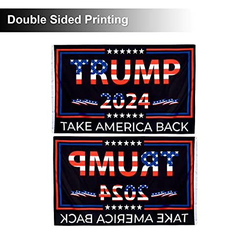 Trump 2024 Flag - Take America Back - 3x5ft