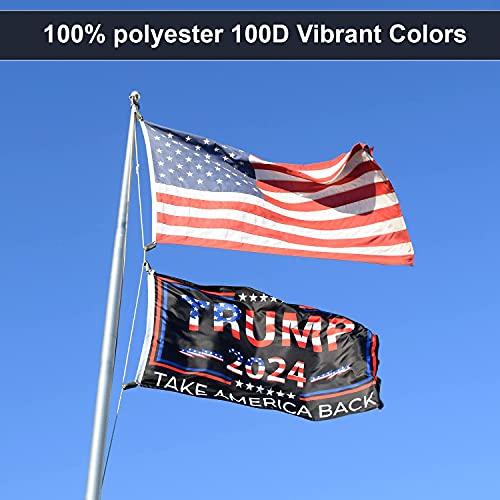 Trump 2024 Flag - Take America Back - 3x5ft