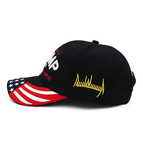 Trump 2024 MAGA Hat: America's Greatness Embroidered Cap