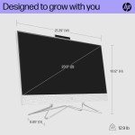 HP 24" All-in-One PC with Intel Core i3