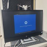 HP 24" HD Touchscreen Desktop with Intel Core i3