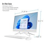 HP All-in-One PC with Intel Core i3 and 24" Display