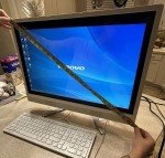 27” Touchscreen Lenovo Desktop with Windows 8